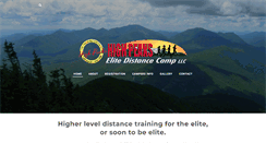 Desktop Screenshot of highpeakselitedistancecamp.com